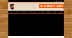 Desktop Screenshot of baystreethoops.com