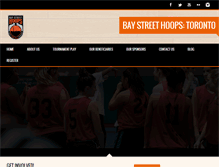 Tablet Screenshot of baystreethoops.com